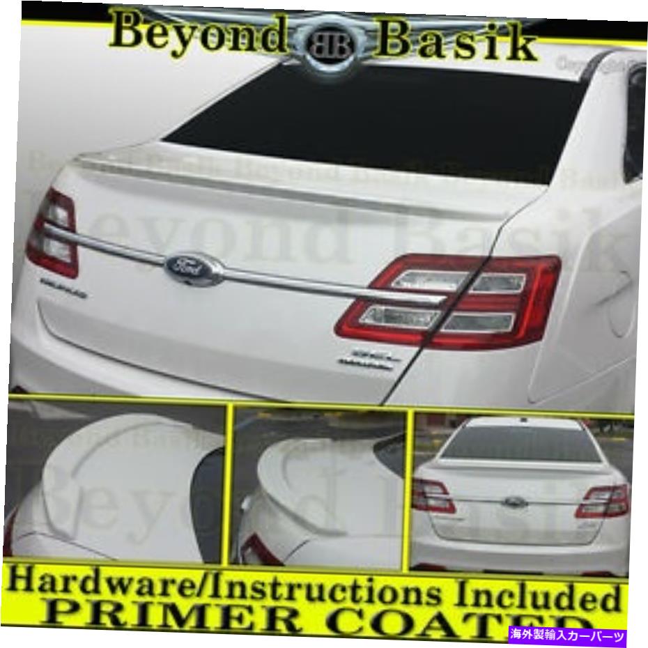 Cover Rear Trunk 2013 14 15 16 17 18の2019フォードトーラスABSファクトリースタイルトランクスポイラーウイングPRIMER 2013 14 15 16 17 18 2019 Ford Taurus ABS Factory Style Trunk Spoiler Wing PRIMER 【並行輸入品】