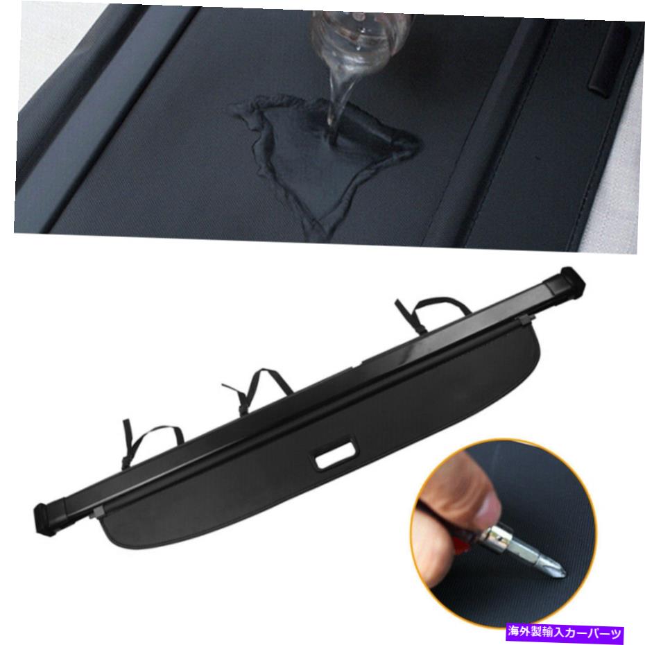 Cover Rear Trunk 1Xリアトランクカーゴ荷物のシェードカバーブラックアウディQ7 2016 2017 2018 1X Rear Trunk Cargo Luggage Shade Cover Black For Audi Q7 2016 2017 2018 【並行輸入品】