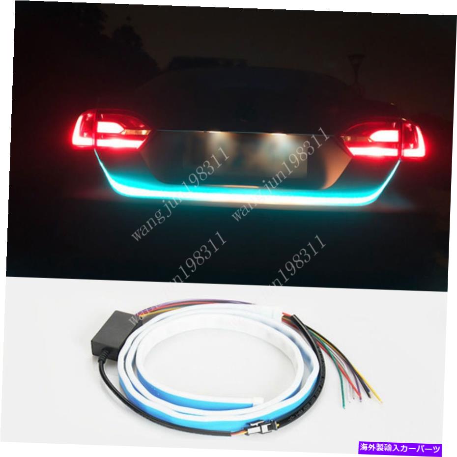 Cover Rear Trunk アキュラMDX 2010-2020リアトランクリッドための成形アイスブルーはライトバートリムカバーを主導しました For Acura MDX 2010-2020 Rear Trunk Lid Molding Ice Blue led light bar Trim Cover 【並行輸入品】 28,587円