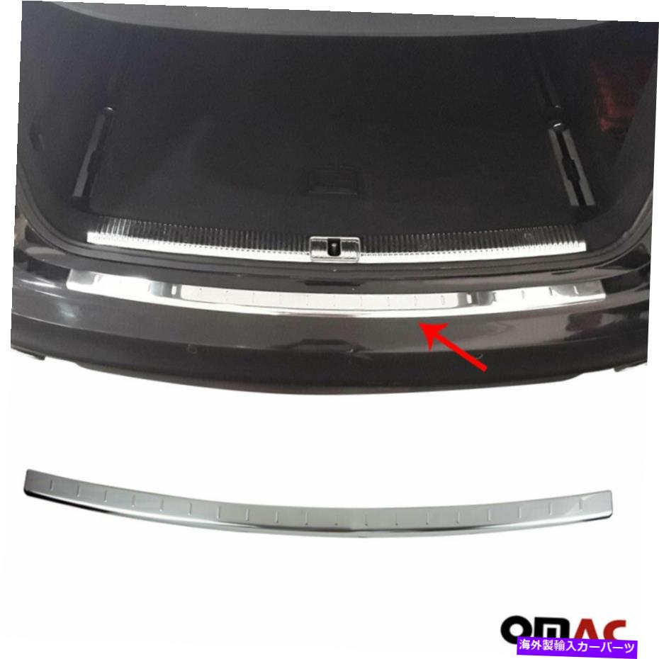 Cover Rear Trunk アウディA6アバント2012年から2018年クロームリアバンパーガードトランクシルカバーS.Steelはフィット Fits Audi A6 Avant 2012-2018 Chrome Rear Bumper Guard Trunk Sill Cover S.Steel 【並行輸入品】