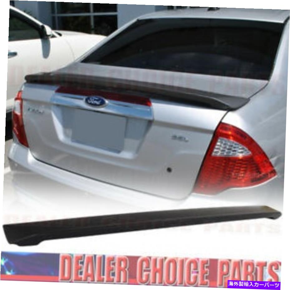 Cover Rear Trunk 2010 2011 2012フォードフュージョンOEM工場スタイルトランクスポイラーウイングMATTE BLACK 2010 2011 2012 Ford Fusion OEM Factory Style Trunk Spoiler Wing MATTE BLACK 【並行輸入品】｜カスタムパーツ WORLD倉庫