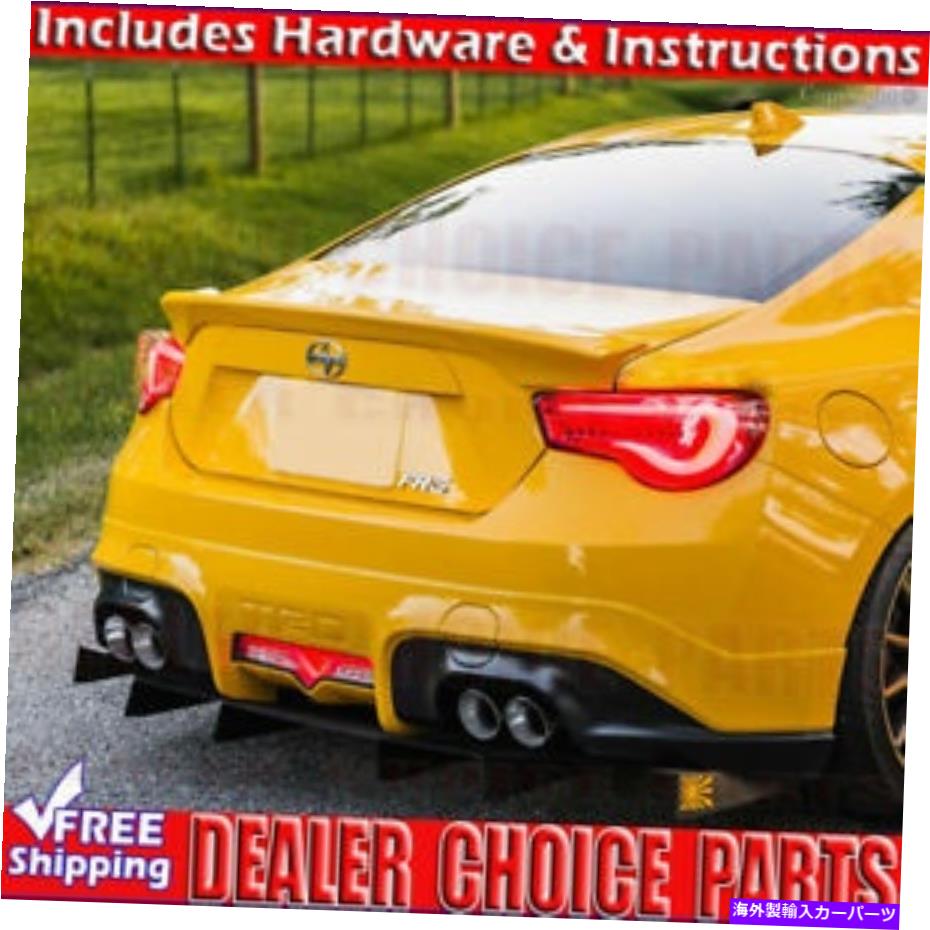 Cover Rear Trunk 2013 -16 17 18 19 2020サイオンFR-S BRZ TRスタイルJDMスポイラートランクウィング塗装されていません 2013 -16 17 18 19 2020 Scion FR-S BRZ TR Style JDM Spoiler Trunk Wing UNPAINTED 【並行輸入品】