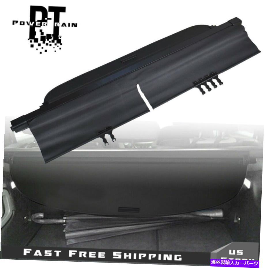 Cover Rear Trunk ジープチェロキー2014-2018用リアトランクカーゴ荷物のシェードカバーブラックフィット Rear Trunk Cargo Luggage Shade Cover Black Fit for Jeep Cherokee 2014-2018 【並行輸入品】