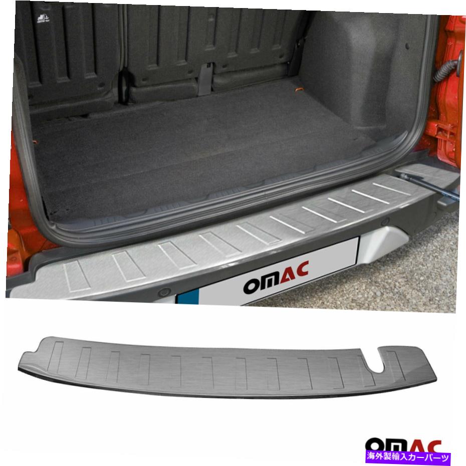 Cover Rear Trunk クロームリアバンパーガードトランクシルカバーブラッシュフォードEcosport 2012- 2017 Chrome Rear Bumper Guard Trunk Sill Cover Brushed For Ford Ecosport 2012- 2017 【並行輸入品】