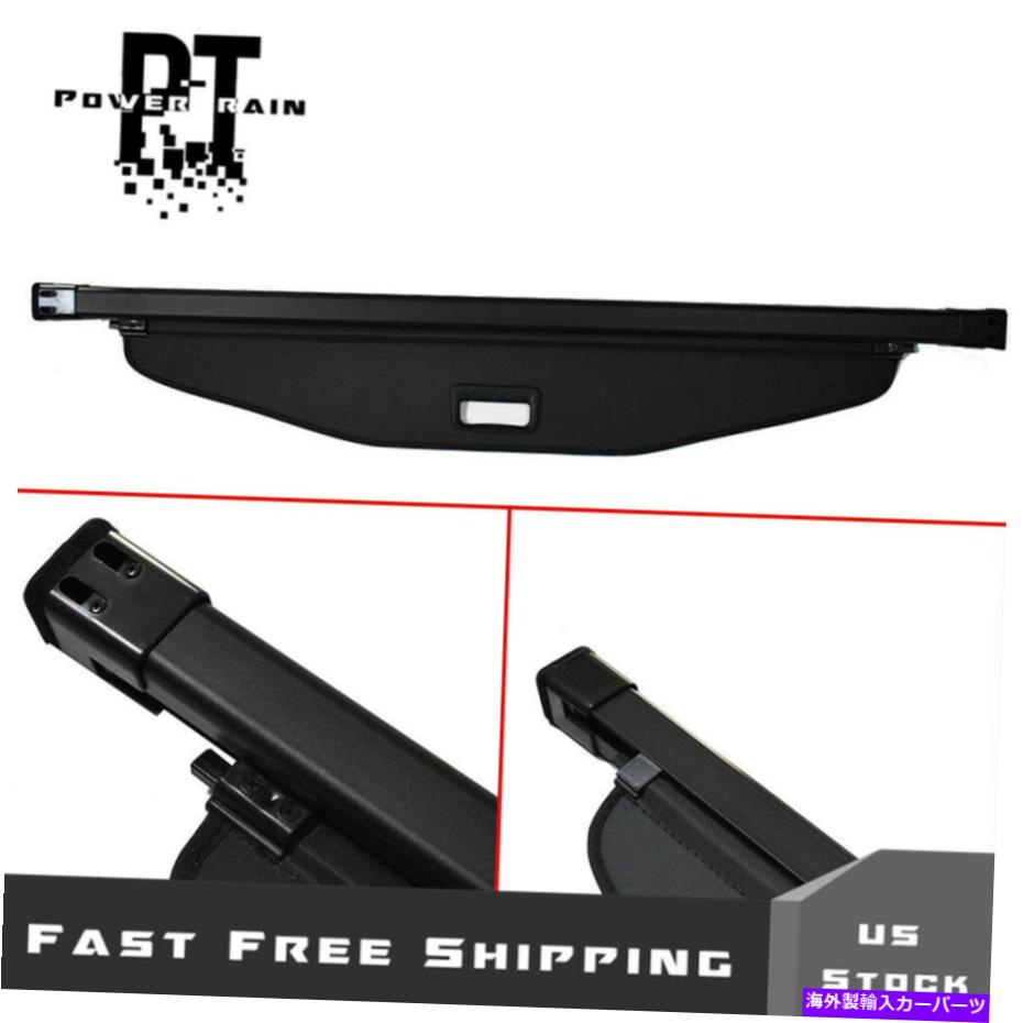 Cover Rear Trunk 18-19シボレーエクイノックス新のために引き込み式のトランクカーゴカバーセキュリティシールド Retractable Trunk Cargo Cover Security Shield For 18-19 Chevrolet Equinox New 【並行輸入品】