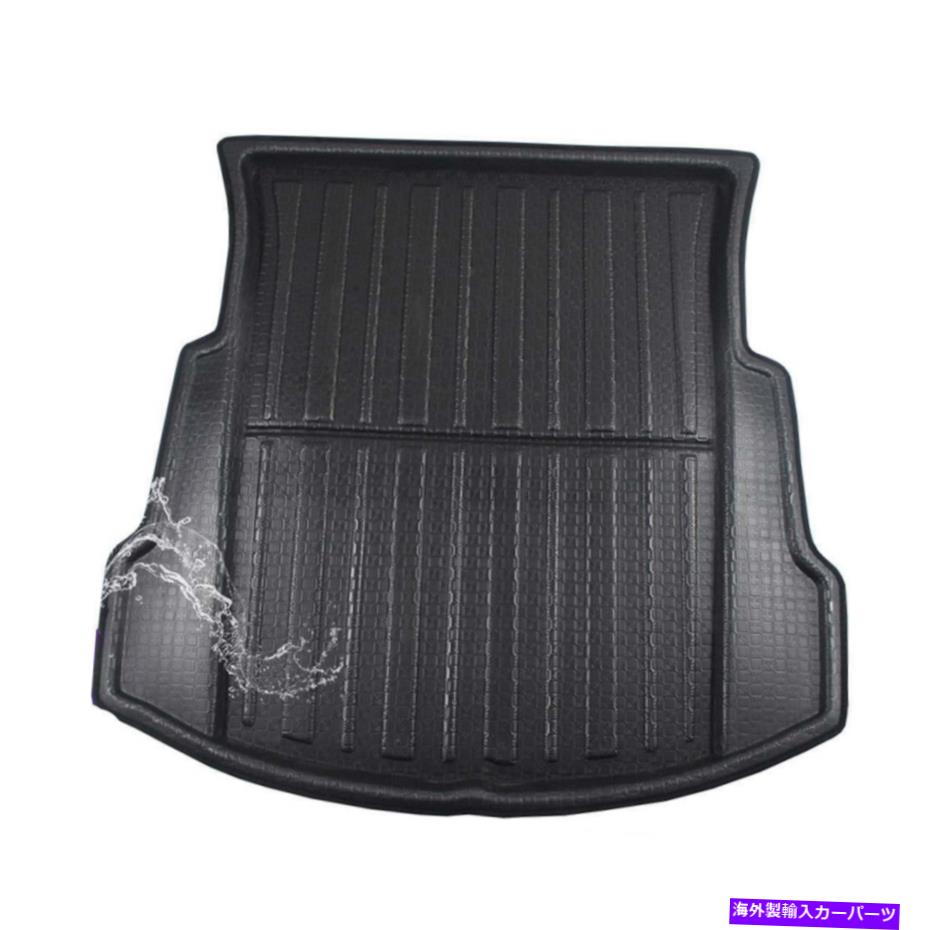 Cover Rear Trunk オートリアトランクカーゴライナーブートトレイのフロアマットカーペットカバーにテスラモデル3 Auto Rear Trunk Cargo Liner Boot Tray Floor Mat Carpet Cover For Tesla Model 3 【並行輸入品】