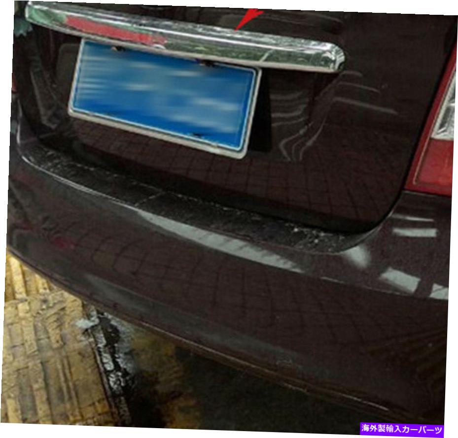 Cover Rear Trunk フォードフォーカス2 MK2セダン2005年から2010年クロームテールリアバックトランクリッドカバーに For Ford Focus 2 MK2 Sedan 2005-2010 Chrome Tail Rear Back Trunk Lid Cover 【並行輸入品】