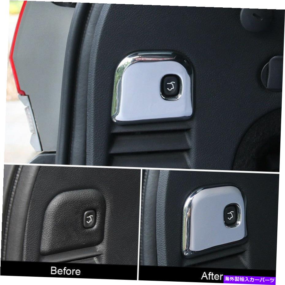 Cover Rear Trunk ジープグランドチェロキーのための2011-2020クロームリアトランクのスイッチボタンカバートリム1個 for Jeep Grand Cherokee 2011-2020 Chrome Rear Trunk Switch Button Cover Trim 1pc 【並行輸入品】