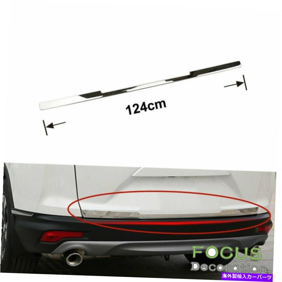 Cover Rear Trunk 2017 -2020ホンダCRV CRVクロームリアトランクテールゲートドアカバートリムモールディング Rear Trunk Tailgate Door Cover Trim Molding For 2017 -2020 Honda CR-V CRV Chrome 【並行輸入品】