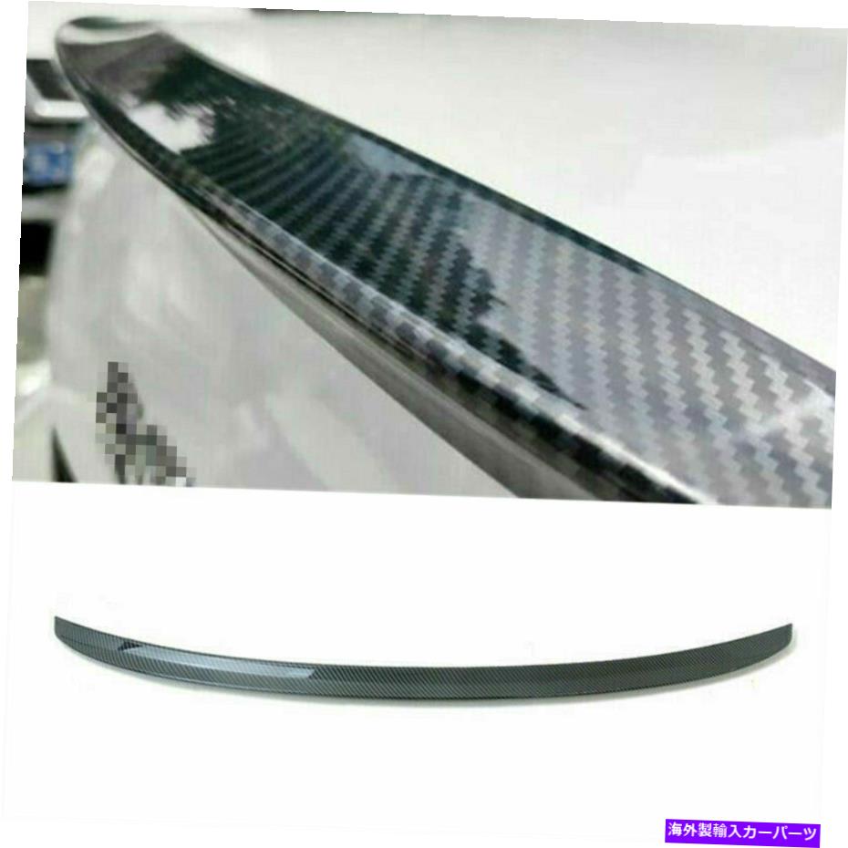 Cover Rear Trunk カーボンファイバーリアスポイラーウイングドア、トランクカバートリムのために日産アルティマ2019 2020 Carbon Fiber Rear Spoiler Wing Door Trunk Cover Trim For Nissan Altima 2019 2020 【並行輸入品】