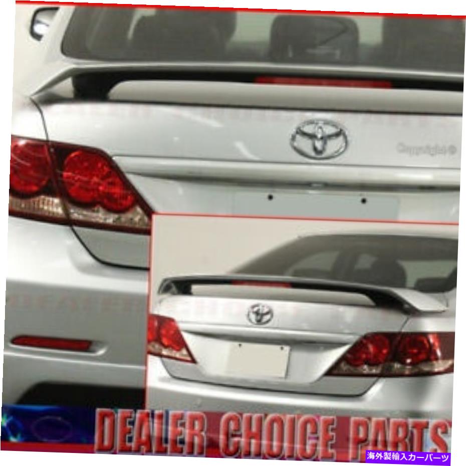 Cover Rear Trunk 2007 2008 2009 2010 2011トヨタカムリJDMスタイルトランクスポイラーウイング塗装されていません For 2007 2008 2009 2010 2011 Toyota CAMRY JDM Style Trunk Spoiler Wing UNPAINTED 【並行輸入品】