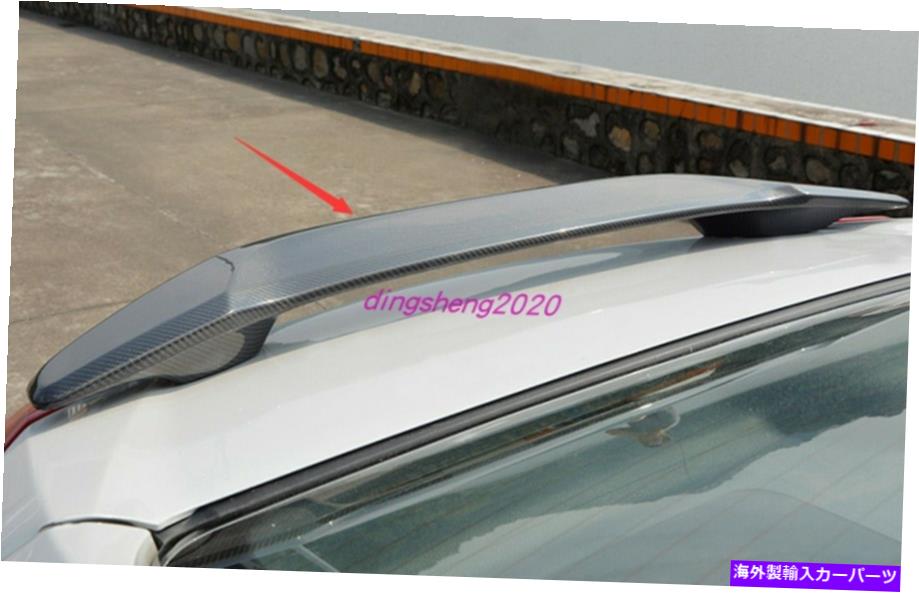 Cover Rear Trunk 1PCSカーボンファイバーリアスポイラートランクテールカバートリムのためにホンダシビック10日16-19 1PCS Carbon fiber Rear Spoiler Trunk Tail Cover Trim For Honda Civic 10th 16-19 【並行輸入品】|カスタムパーツ WORLD倉庫
