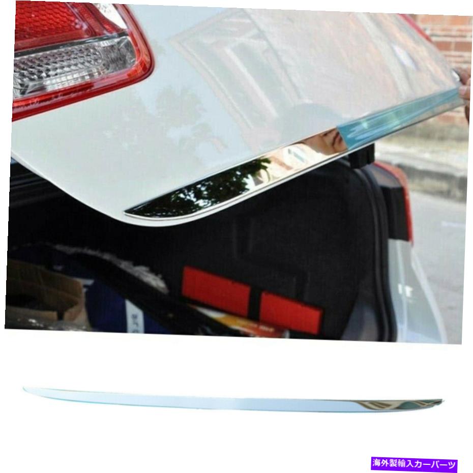 Cover Rear Trunk シボレーマリブAHのためにクロム鋼リアトランクブートテールゲートドアカバートリム Chrome Steel Rear Trunk Boot Tailgate Door Cover Trim For Chevrolet Malibu AH 【並行輸入品】|カスタムパーツ WORLD倉庫
