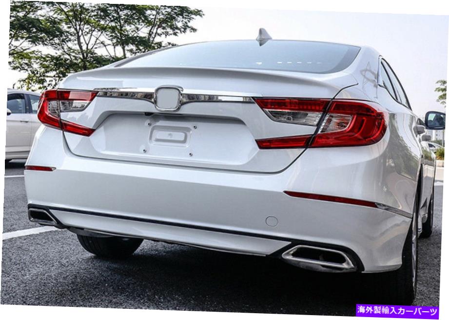 Cover Rear Trunk ABSクロームリヤドア、トランクリッドカバートリムの1pcsのためにホンダアコード2018 2019 2020 ABS Chrome Rear Door Trunk Lid Cover Trim 1pcs For Honda Accord 2018 2019 2020 【並行輸入品】
