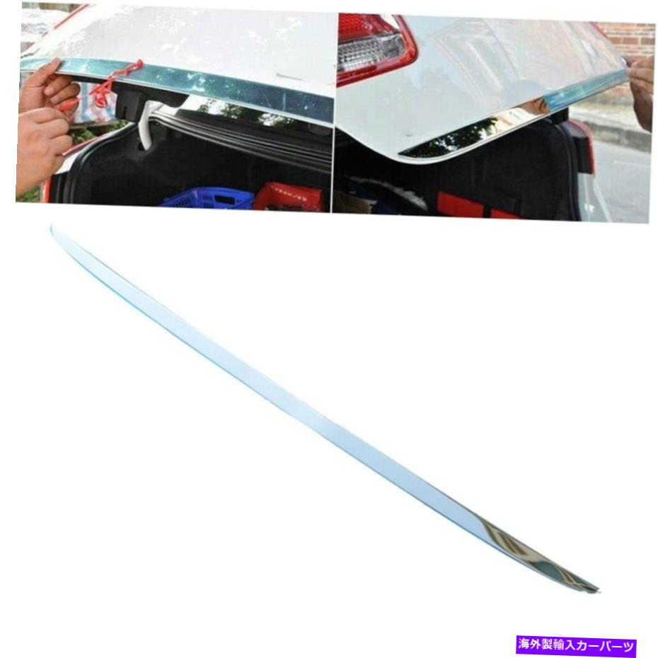 Cover Rear Trunk シボレーマリブCPについてはクロム鋼リアトランクブートテールゲートドアカバートリム Chrome Steel Rear Trunk Boot Tailgate Door Cover Trim For Chevrolet Malibu CP 【並行輸入品】