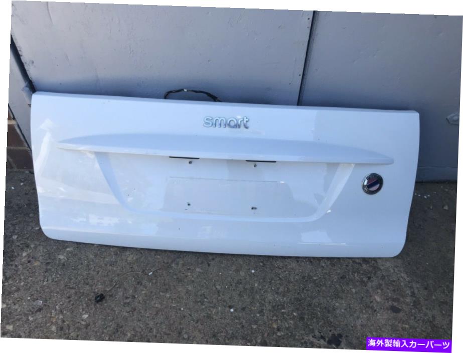 Cover Rear Trunk 2008-2015スマートカーFortwoでリアテールゲート、トランクリッドパネルカバーW /ワイヤーハーネス 2008-2015 Smart Car Fortwo Rear Tailgate Trunk Lid Panel Cover W/ Wire Harness 【並行輸入品】