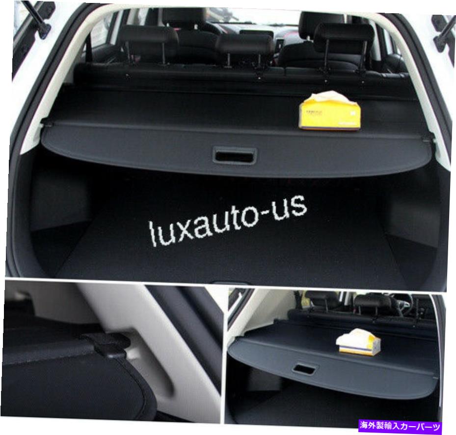 Cover Rear Trunk カーゴカバーにジープコンパスパトリオット7月17日ブラックリトラクタブルトランクシールドシェード Cargo Cover For Jeep Compass Patriot 07-17 Black Retractable Trunk Shield Shade 【並行輸入品】