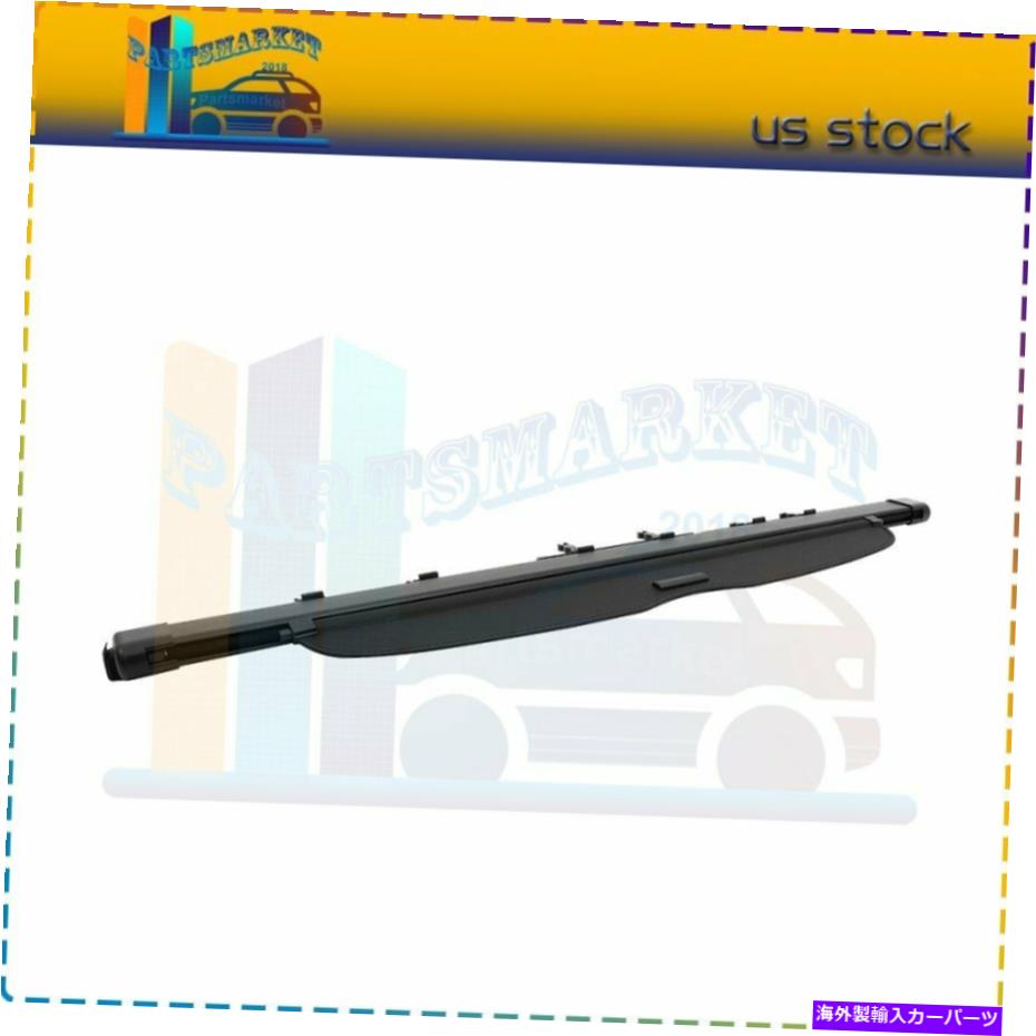 Cover Rear Trunk 新ブラックリトラクタブルリアトランクカーゴトノカバーは、ホンダCR-V 07 8月11日に適合します New Black Retractable Rear Trunk Cargo Tonneau Cover Fits Honda CR-V 07 08-11 【並行輸入品】｜カスタムパーツ WORLD倉庫