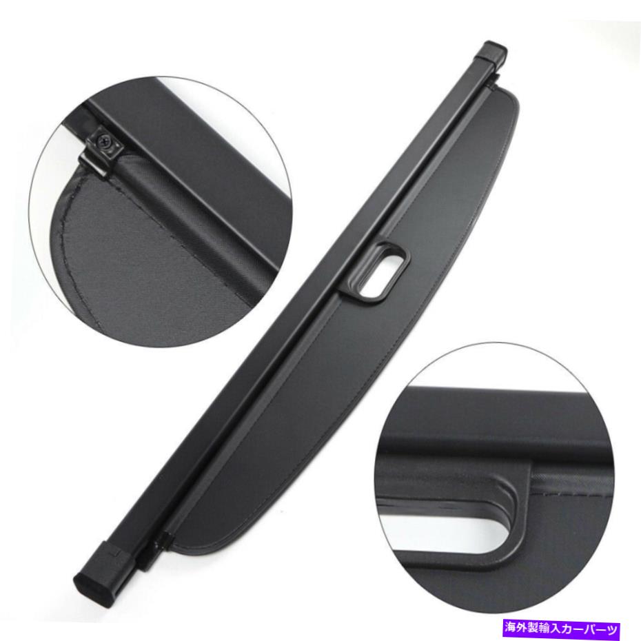 Cover Rear Trunk NEWカーゴカバーにトヨタRAV4 19-20リトラクタブルリアトランクセキュリティカバーBLK NEW Cargo Cover For Toyota RAV4 19-20 Retractable Rear Trunk Security Cover BLK 【並行輸入品】