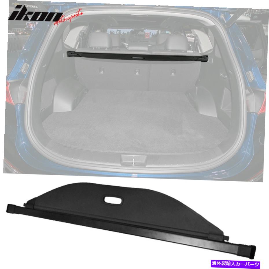 Cover Rear Trunk 19ヒュンダイサンタフェセダントノーリアカーゴシェードカバーブラックPUレザーに適合 Fits 19 Hyundai Santa Fe Sedan Tonneau Rear Cargo Shade Cover Black-PU Leather 【並行輸入品】｜カスタムパーツ WORLD倉庫