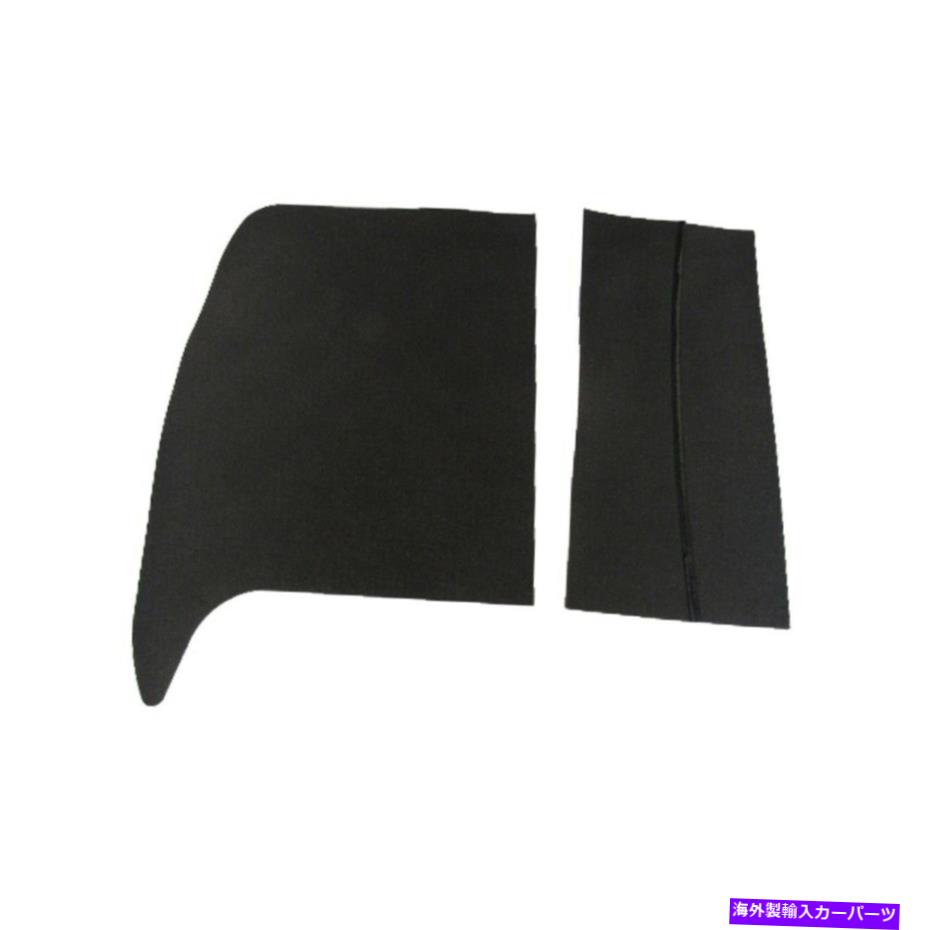 Cover Rear Trunk 1946-1948デラックス、特別デラックス2DR 4DRゴム2PC用トランクフロアマットカバー Trunk Floor Mat Cover for 1946-1948 Deluxe, Special Deluxe 2DR 4DR Rubber 2pc 【並行輸入品】