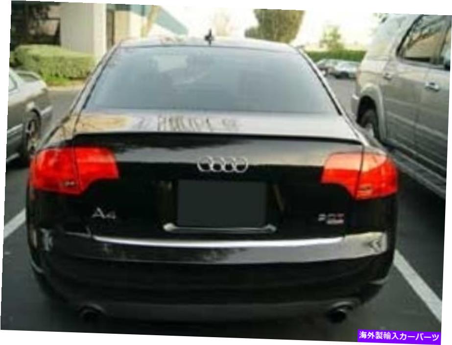 Cover Rear Trunk アウディA4 S4 RS4のB7セダンリアトランクスポイラーリップブートウイングスポーツトリムふたSライン Audi A4 S4 RS4 B7 Sedan Rear Trunk Boot Spoiler Lip Wing Sport Trim Lid S Line 【並行輸入品】