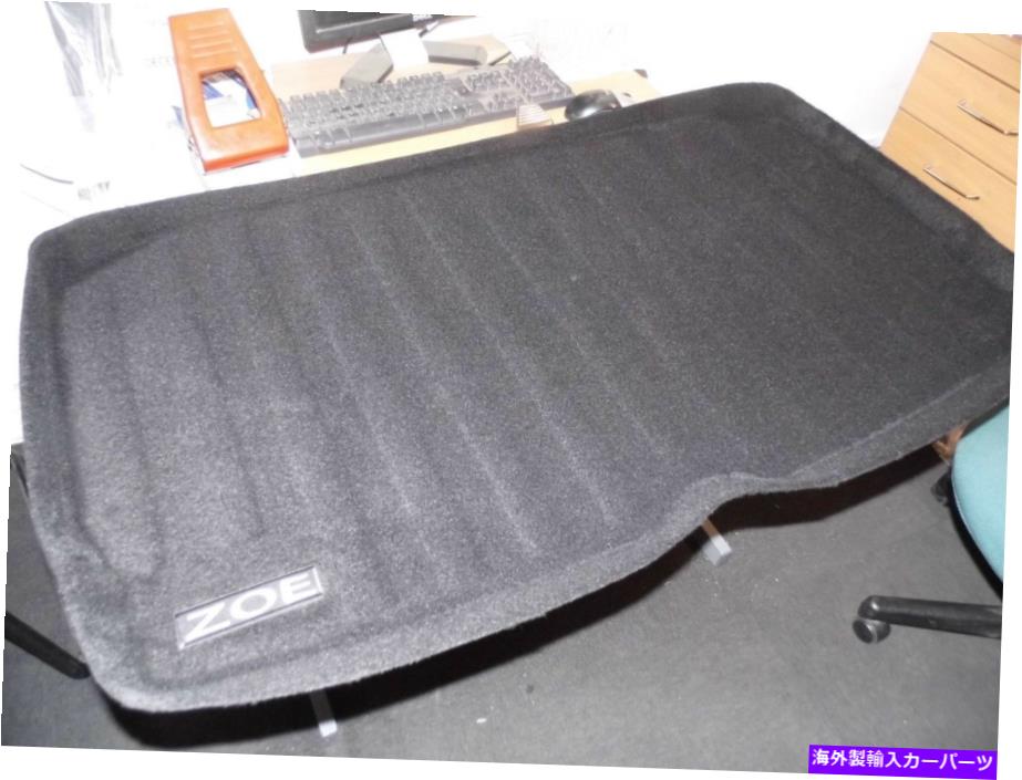 Cover Rear Trunk ルノー純正ZOEブートトランクライナーのフロアマットカバーリバーシブルカーペットラバー Renault Genuine ZOE Boot Trunk Liner Floor Mat Cover Reversible Carpet Rubber 【並行輸入品】