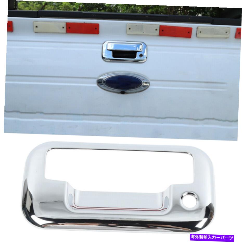 Cover Rear Trunk トランクテールゲートハンドルシェルカバートリムを飾るためにフォードF150 2009年から2014年エクステリア Trunk Tailgate Handle Shell Cover Trim Decorate For Ford F150 2009-2014 Exterior 【並行輸入品】