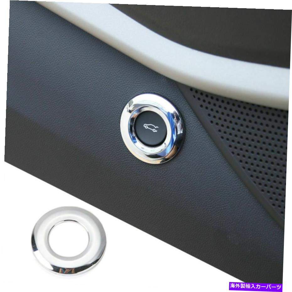 Cover Rear Trunk シボレーカマロのためにクロームリアトランクスイッチボタンリングトリム装飾カバー17+ Chrome Rear Trunk Switch Button Ring Trim Decor Cover For Chevrolet Camaro 17+ 【並行輸入品】