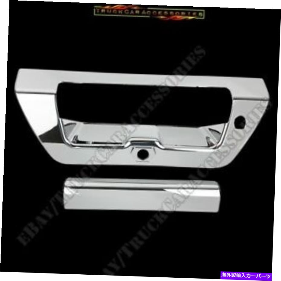 Cover Rear Trunk 2015 15 2016 17 FORD F150 F150クロームテールゲートのテールゲートカバートランクハンドルの For 2015 15 2016 17 FORD F-150 F150 Chrome Tailgate Tail Gate Cover Trunk Handle 【並行輸入品】 25,978円