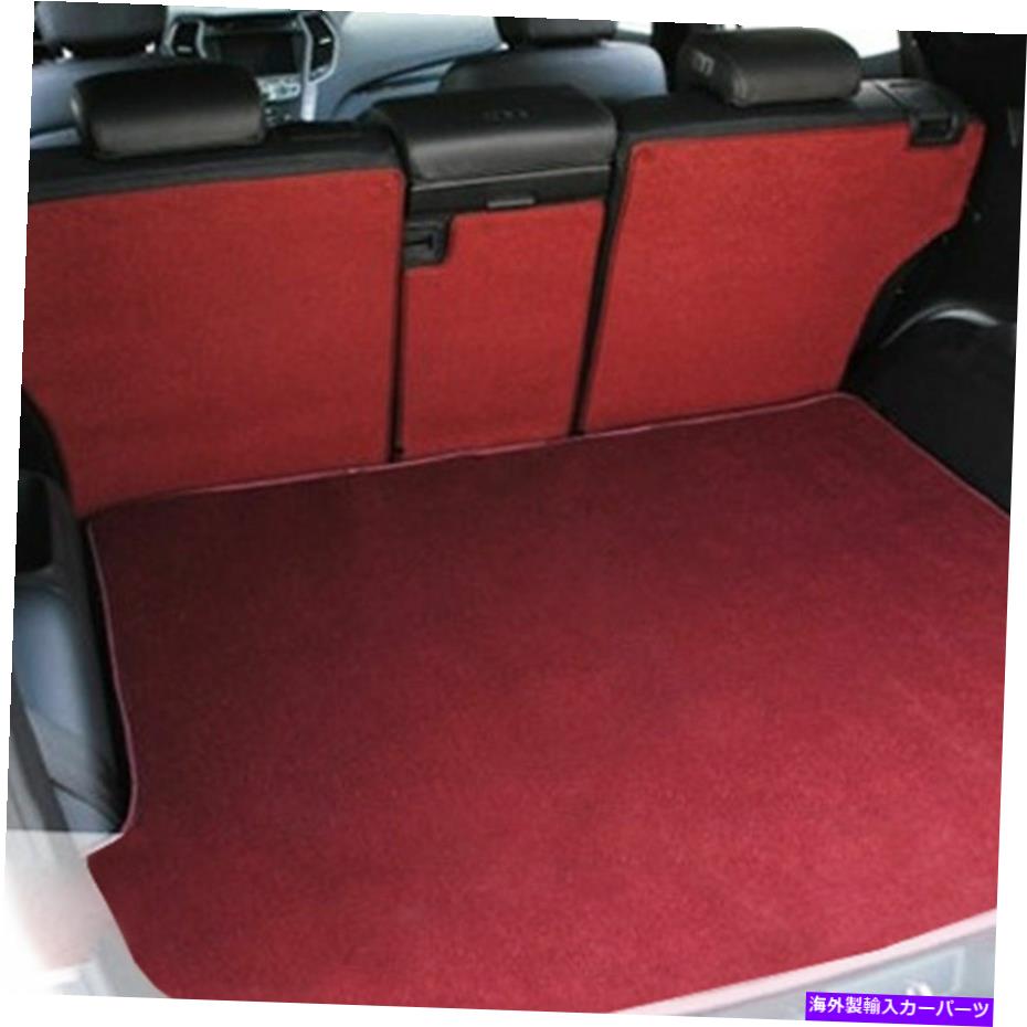 Cover Rear Trunk HYUNDAI 2013-2016サンタフェのトランクシートカバーカーゴマット（バック+フロア）FULL SET Trunk Seat Cover Cargo Mat (Back+Floor) FULL SET For HYUNDAI 2013-2016 Santa Fe 【並行輸入品】