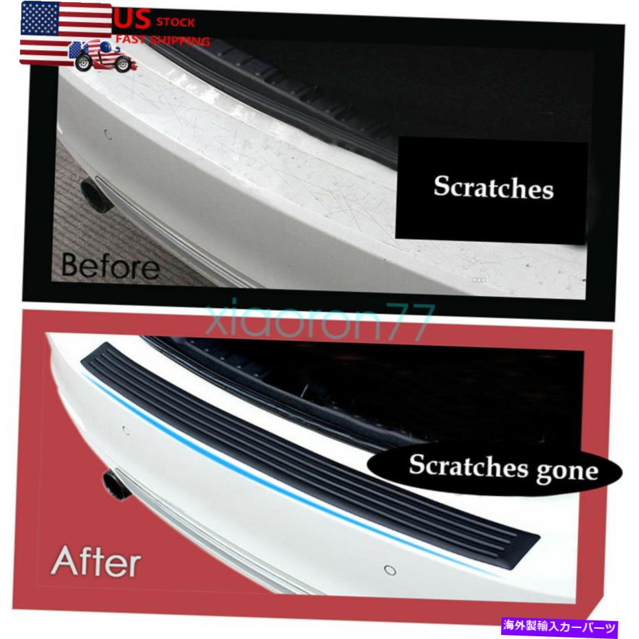 Cover Rear Trunk 90CM市松車のドアシルガードバンパープロテクタースクラッチラバーカバートリム 90CM Checkered Car Door Sill Guard Bumper Scratch Protector Rubber Cover Trim 【並行輸入品】