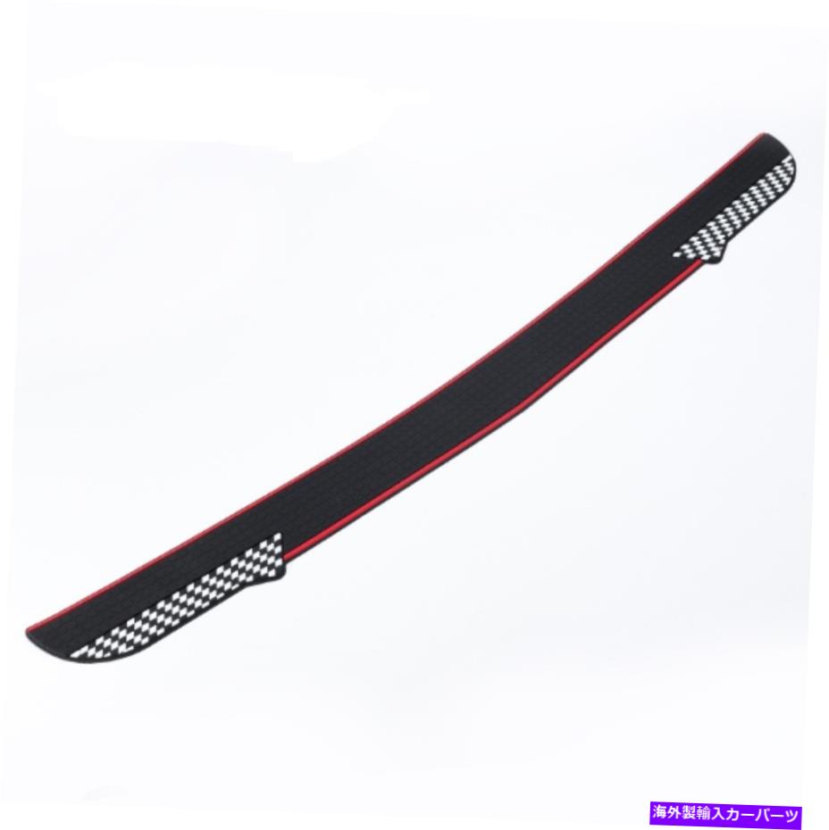 Cover Rear Trunk 車のテールトランクシルプレートバンパーガードプロテクターラバーパッドカバートリム Car Tail Trunk Sill Plate Bumper Guard Protector Rubber Pad Cover Trim 【並行輸入品】