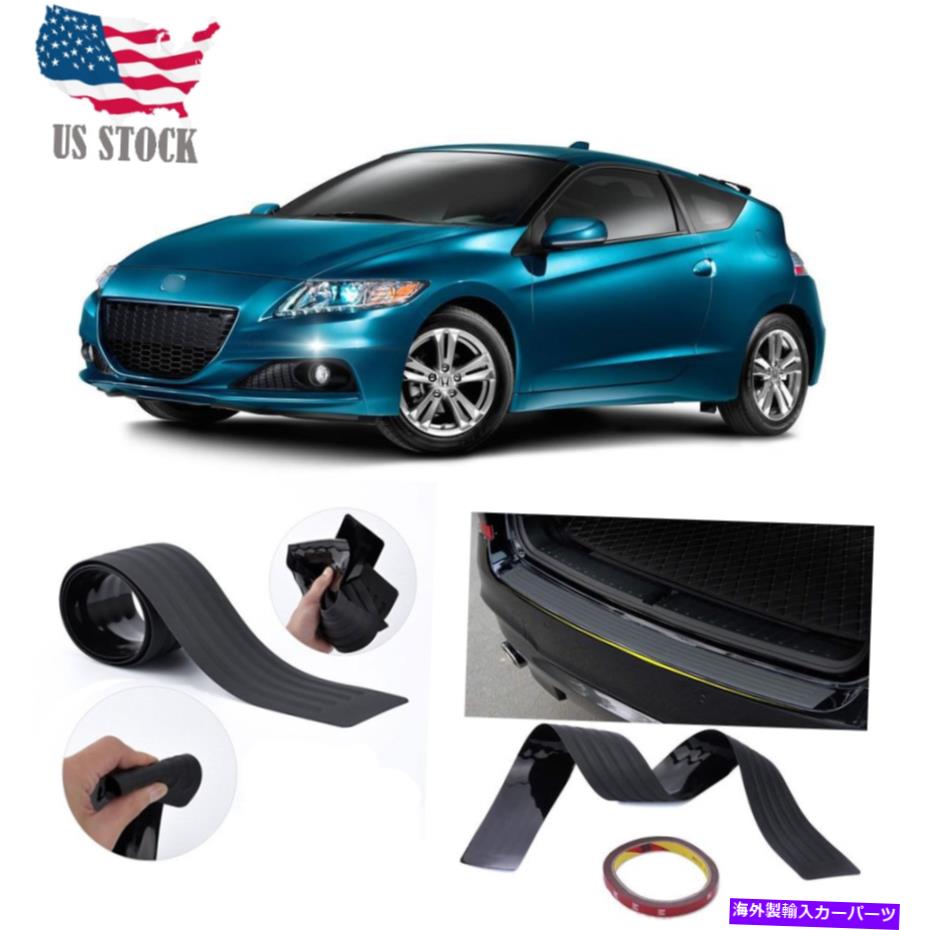 Cover Rear Trunk ホンダCR - V 2000-2020車のドアシルプロテクターバンパーガードトリムカバーブラック For Honda Cr-V 2000-2020 Car Door Sill Bumper Guard Protector Trim Cover Black 【並行輸入品】|カスタムパーツ WORLD倉庫