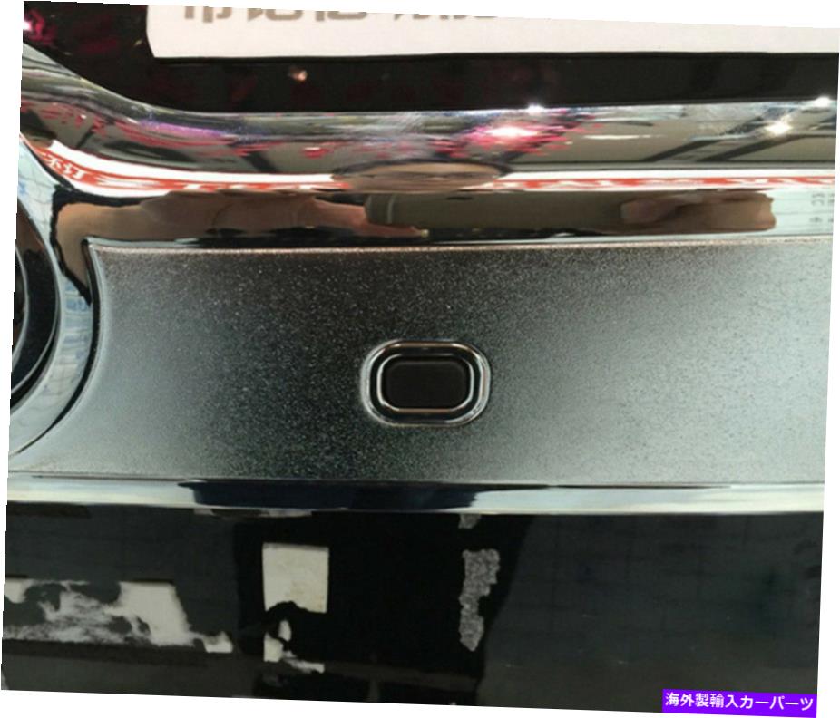Cover Rear Trunk クロームリアトランクリッドカバーの小さな穴のためにトヨタハイランダー2014年から2019年 Chrome Rear Trunk Lid Cover With Small Hole For Toyota Highlander 2014-2019 【並行輸入品】