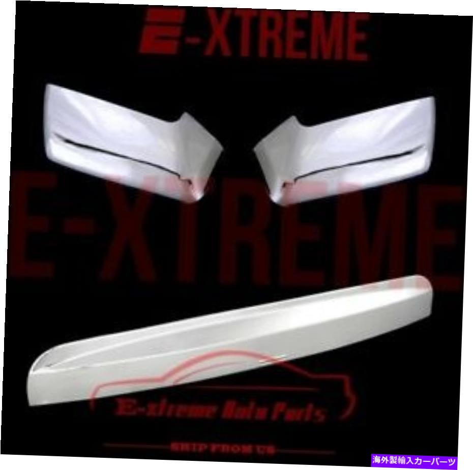 Cover Rear Trunk 7月12日FORD EXPEDITIONクロームカバー2ミラー+ 1 TOPリアトランクリフトゲート成形 07-12 FORD EXPEDITION Chrome Cover 2 Mirror + 1 TOP Rear Trunk Liftgate Molding 【並行輸入品】