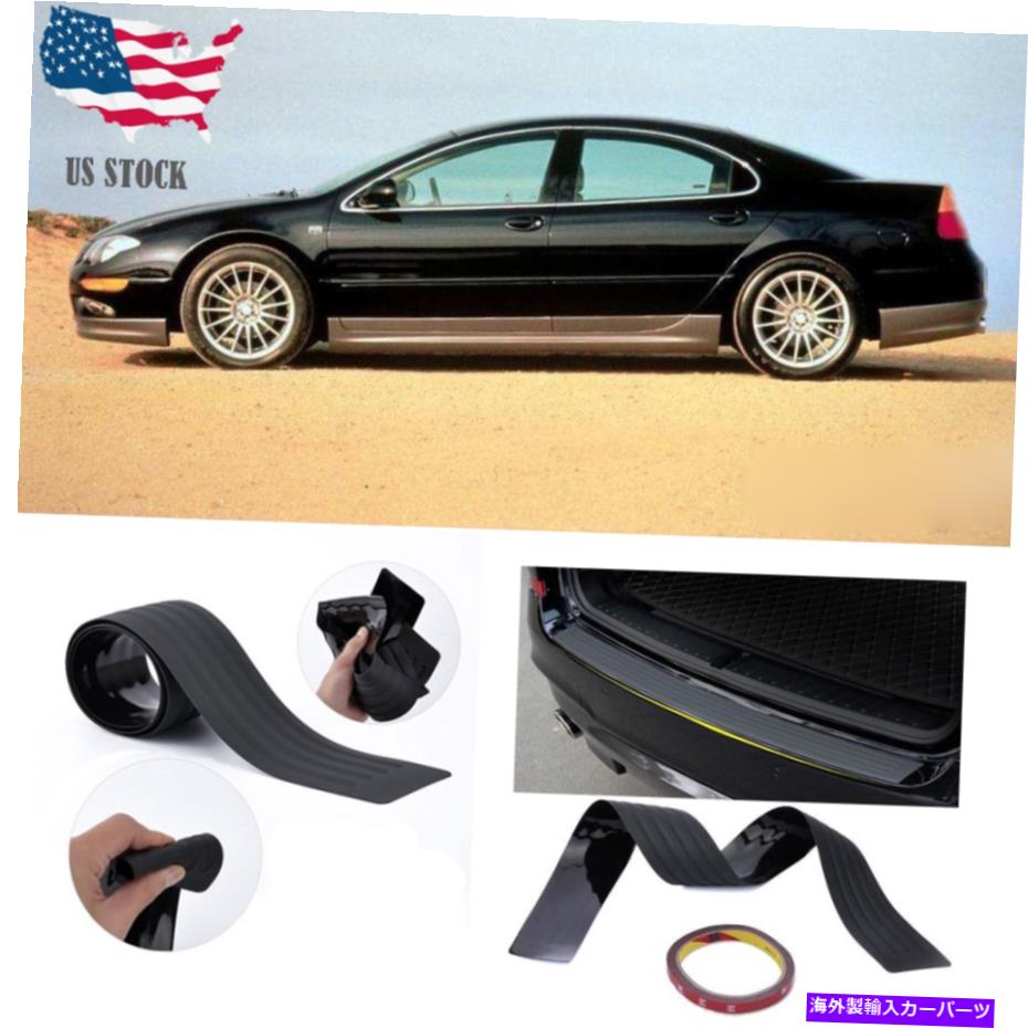 Cover Rear Trunk クライスラー300M 1947-UP車のドアシルプロテクターバンパーガードトリムカバーブラック For Chrysler 300M 1947-UP Car Door Sill Bumper Guard Protector Trim Cover Black 【並行輸入品】｜カスタムパーツ WORLD倉庫