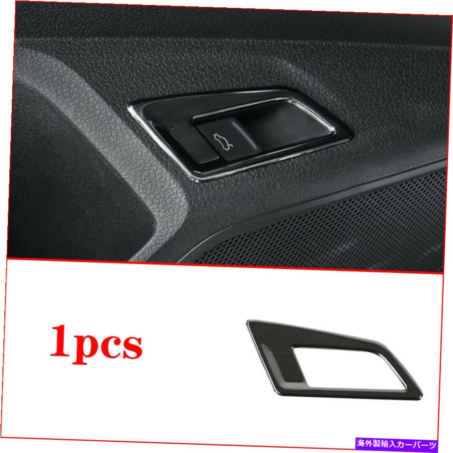 Cover Rear Trunk VWパサートB8 2017年から2018年ブラックチタンリアトランクのスイッチボタンカバートリムのために For VW Passat B8 2017-2018 Black titanium Rear Trunk Switch Button Cover Trim 【並行輸入品】