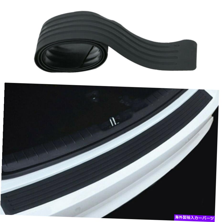 Cover Rear Trunk 104CMブラック車のリアトランクシルバンパーガードプロテクターラバーパッドカバーストリップ 104CM Black Car Rear Trunk Sill Bumper Guard Protector Rubber Pad Cover Strip 【並行輸入品】