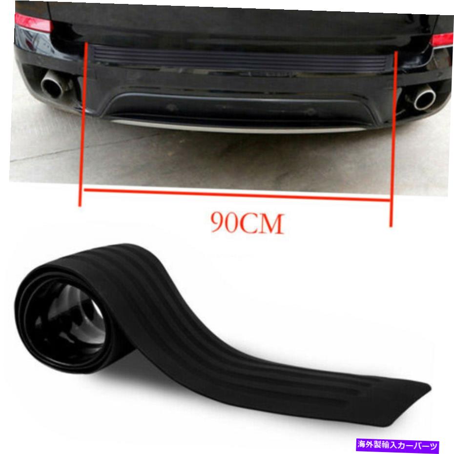 Cover Rear Trunk BMW X3 G01 2018から19ブラックアウター・リアバンパープロテクタープレートトランクトレッドカバーのために for BMW X3 G01 2018-19 Black Outer Rear Bumper Protector Plate Trunk Tread Cover 【並行輸入品】