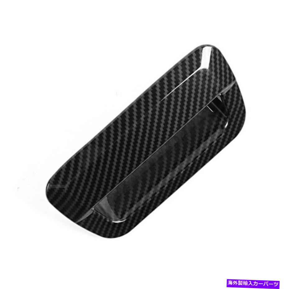 Cover Rear Trunk トランクの交換の1pcsブラックカーボンファイバースタイルドアカバーハンドル便利な新 Handle Trunk Replacement 1pcs Black Carbon Fiber Style Door Cover Useful New 【並行輸入品】｜カスタムパーツ WORLD倉庫