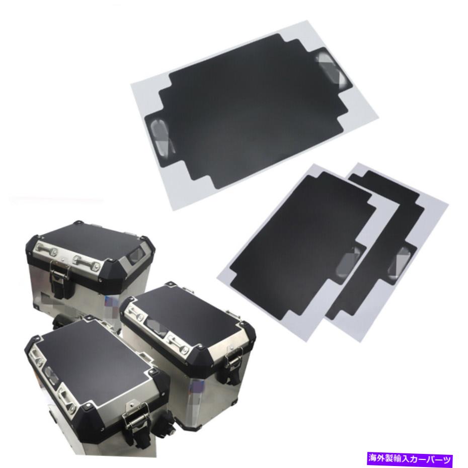 Cover Rear Trunk BMW R1200GS LC ADV R 1250 GSについては3pcsのリアトランクステッカーサイドケースパッドカバー 3Pcs Rear Trunk Sticker Side Case Pads Covers For BMW R1200GS LC ADV R 1250 GS 【並行輸入品】