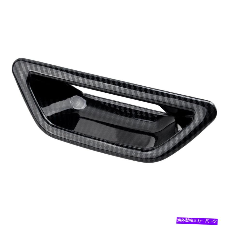 Cover Rear Trunk カーボンファイバーリアトランクテールゲートハンドルカバートリムは日産ローグ2014から20のために適合します Carbon Fiber Rear Trunk Tailgate Handle Cover Trim Fits For Nissan Rogue 2014-20 【並行輸入品】｜カスタムパーツ WORLD倉庫