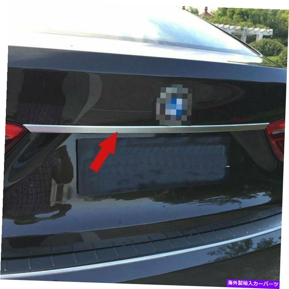 Cover Rear Trunk 1PCSフィットBMW X6 2015 2016 2017カーリアトランクリッドカバー成形トリム 1PCS Fit BMW X6 2015 2016 2017 Car Rear Trunk Lid Cover Molding Trim 【並行輸入品】