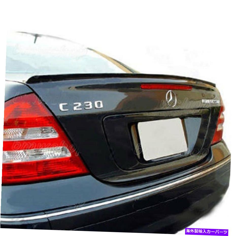 Cover Rear Trunk メルセデスベンツCクラスW203リアユーロトランクブートスポイラーリップウィングスポーツトリムAMG Mercedes Benz C Class W203 Rear Euro Trunk Boot Spoiler Lip Wing Sport Trim AMG 【並行輸入品】
