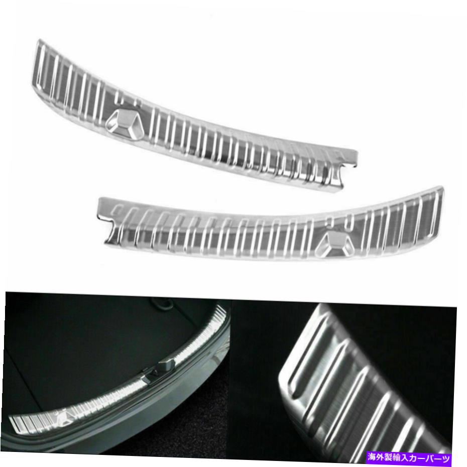 Cover Rear Trunk トランクリアバンパープロテクターガードカバーシルシルバーについてはテスラモデル3つの17-19 RS Trunk Rear Bumper Protector Guard Cover Sill Silver For Tesla Model 3 17-19 RS 【並行輸入品】