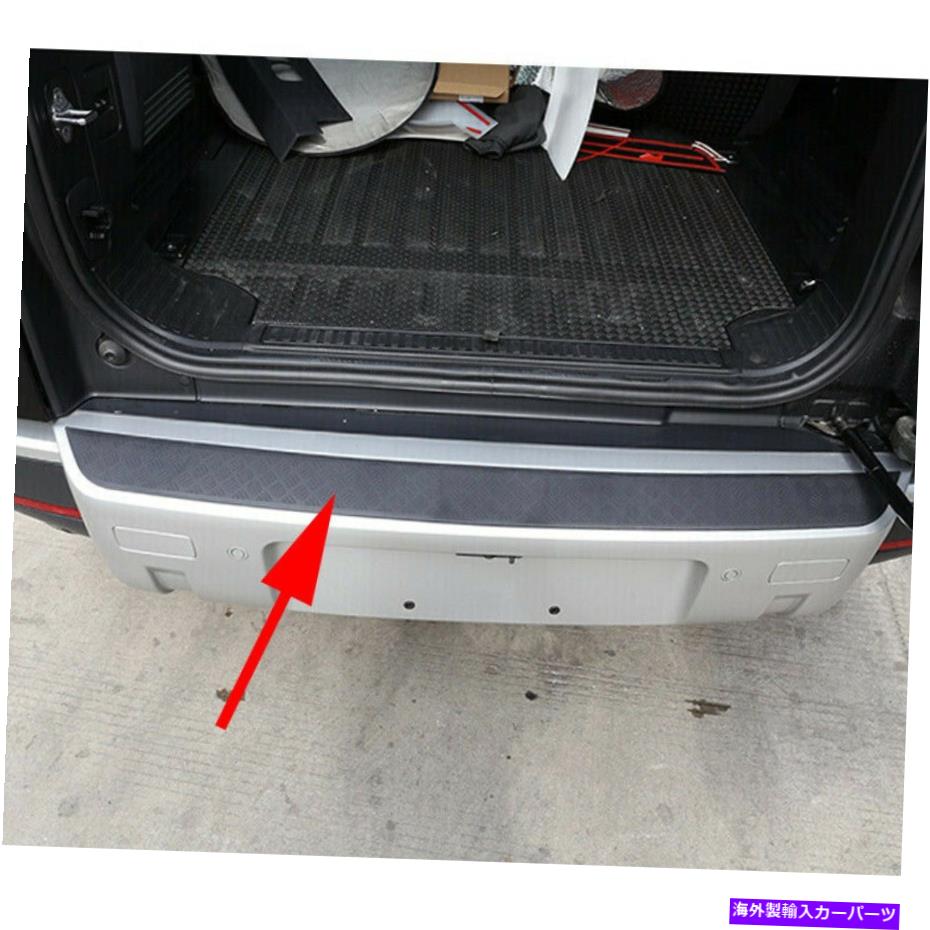 Cover Rear Trunk ディフェンダー90 110 2020 2021用ブラックリアバンパートランクシルカバーガードPortector Black Rear Bumper Trunk Sill Cover Guard Portector for Defender 90 110 2020 2021 【並行輸入品】
