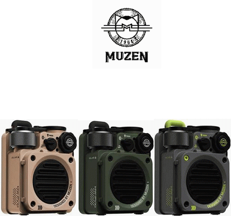 送料無料 ミューゼン ワイヤレススピーカー ミニ MUZEN WILD MINI bluetooth IPX5防水 高級品 高耐久 USB充電 アウトドア 登山 屋外 超軽量 キャンプ 車載用 BBQ 重低音 高音質 DSP MUZEN AUDIO INCカリフォルニア州 パサデナ 楽天スーパーSALE セール マラソン