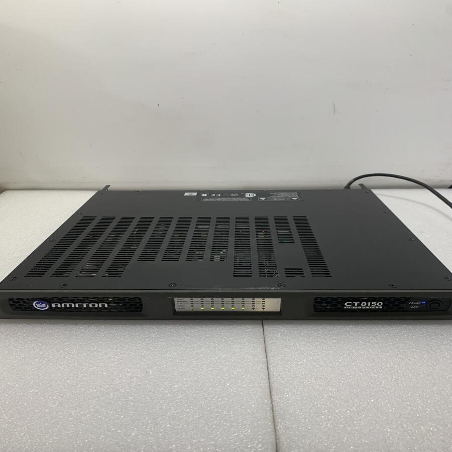 【中古】AMCRON CT8150  drivecore 力強さアンプリファイアー