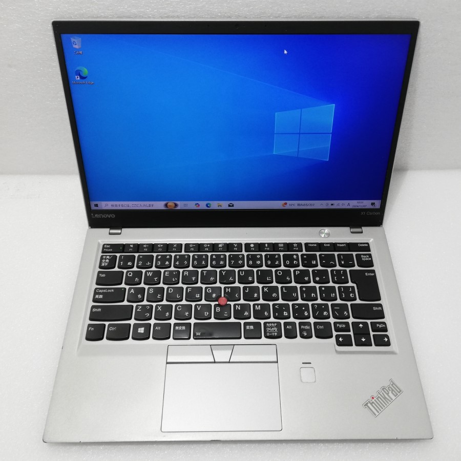 【中古】 Lenovo ThinkPad X1 Carbon i5-7200U 2.5GHz 8GB M.2 NVMe SSD 256GB 14型1920×1080 Webカメラ 無線LAN 内蔵 Bluetooth HDMI USB-C 【レビュー記入で保証期間を３ヶ月に延長します。必ず商品到着後1ヶ月保証の期間中にレビューをお願いします】